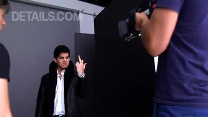 Adam Lambert Photoshoot for Details Magazine 