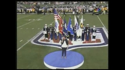 Jennifer Hudson - The Star Spangled Banner [live @ Super Bowl Xliii] (2oo9)