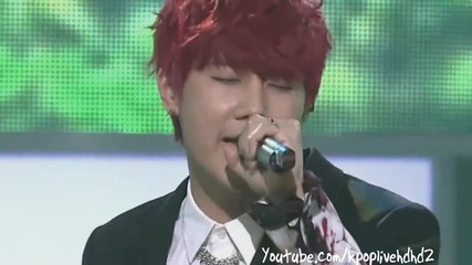 [live Hd] Kim Sung Kyu (infinite) -- 60 Sec Music Core 121201