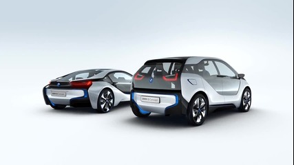 Bmw i8 Concept and Bmw i3 Concept 360° View