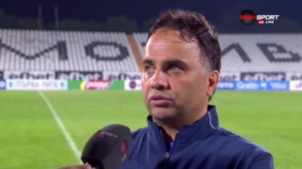 Митов: Ние не се борим за второ място, а за Лига Европа