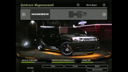 My Nfsu2 Cars Part 1