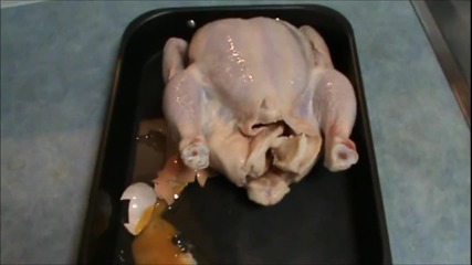 Как да направим печено пиле :)