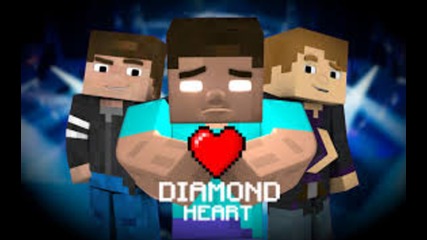 ♪ _Diamond Heart_ (A Minecraft Parody of Imagine Dragons - Demons)