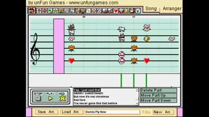 Rocky Balboa - Gonna Fly Now (mario Paint Composer) 