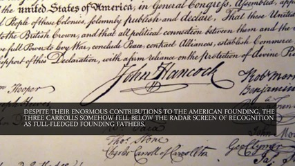 America's Jesuit Catholic Founding Fathers - The Carroll Family