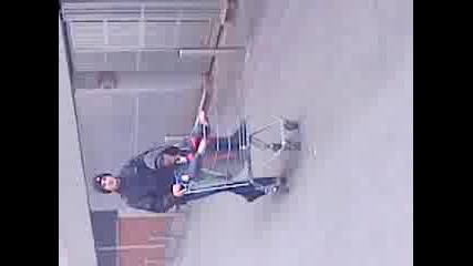 drifting with shopping cart