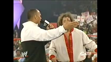 Wwf The Rock returns to help Eugene