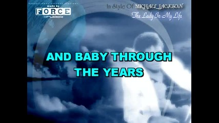 Michael Jackson - the lady in my life - karaoke 