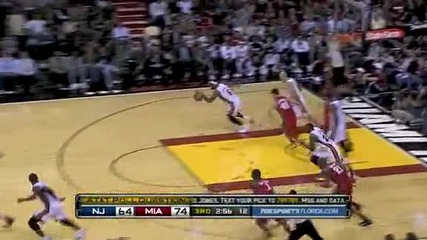 New Jersey Nets @ Miami Heat 89 - 101 [highlights] - 06.11.2010