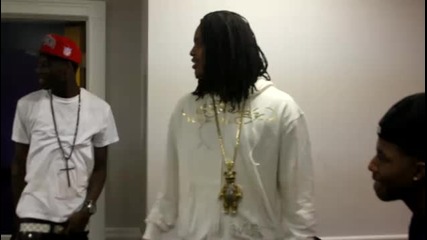 Travis Porter And Waka Flocka In The Studio Betting On Baske 