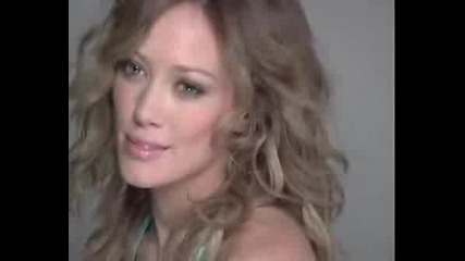 Hilary Duff - Making Of Photoshoot Self