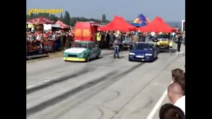 Skoda 100 1.4 Наказва Honda Crx Vtec 