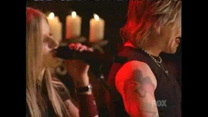 Avril Lavigne and Johnny Rzeznick 