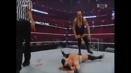 Wwe Wrestlemania 27 - The Corre Vs Big Show Kane , Kofi Kingston , Santino Marella