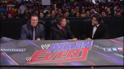 Wwe Main Event - Meet the new announce team: May 29, 2013