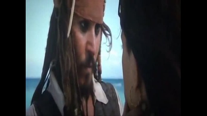 Карибски пирати 4 - В непознати води - Обичам те! Трябва да тръгвам! Джааак!