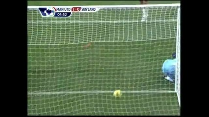 Манчестър Юнайтед - Съндерланд - 2 - 0 головете на Митко Бербатов 