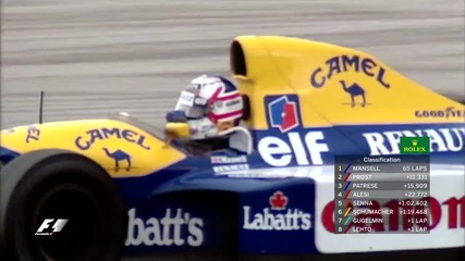 Favourite Spanish Grand Prix - 1991 Mansell & Senna