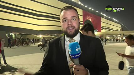 Атмосферата преди мача между Англия и САЩ