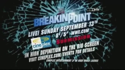 Wwe Breaking Point 2009 Promo 
