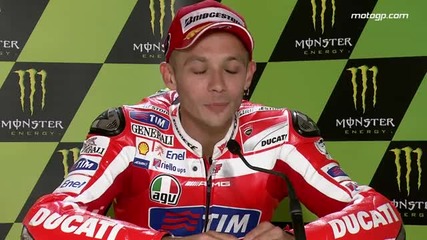 Valentino Rossi interview after the French Gp