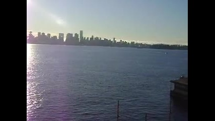 Панорама от Lonsdale Quay, North Vancouver, 27.12.2009 