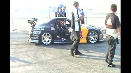 redbull 4 rotor rx7 burnout 