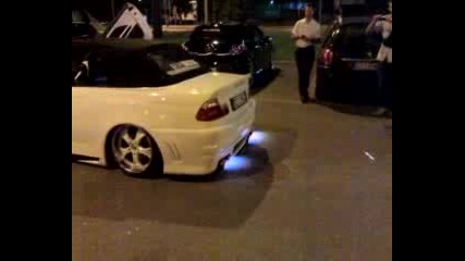 Bmw M3 sound and flame 