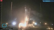 SpaceX Launch Ends in Failure, Rocket Erupts