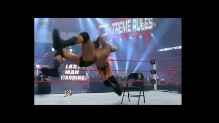 Wwe Extreme Rules 2011 Last Man Standing match: Randy Orton vs Cm Punk