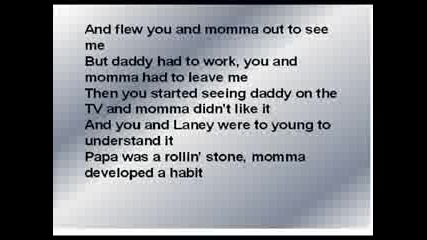 Eminem Mockingbird text