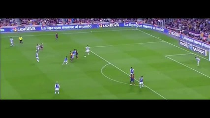 Най-доброто от Лионел Меси срещу Реал Сосиедад (24.09.2013)