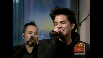 (hq) Adam Lambert - Music Again (the Early Show) 