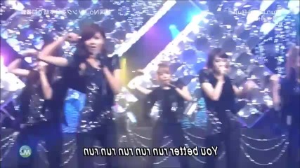 [hq] Snsd - Run Devil Run ~ Music Station (jap. ver. )