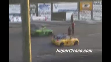 Nissan 350z Turbo Vs Dodge Viper Drifting 
