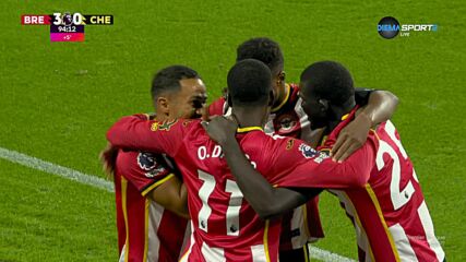 Goal by Brentford