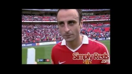 08.08.10 Димитър Бербатов след мача с Челси