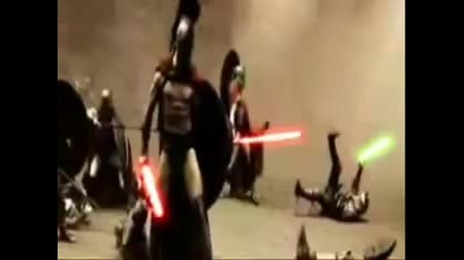 Star Wars 300 Fight 