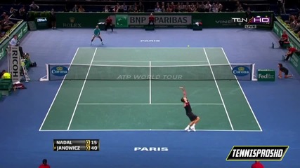 Nadal vs Janowicz - Paris 2013!