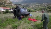 Военни хеликоптери гасиха огромен пожар в топ туристическа дестинация в Черна гора