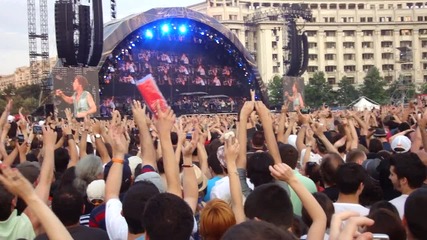 Bon Jovi It's My Life Live in Bucharest 10 July 2011