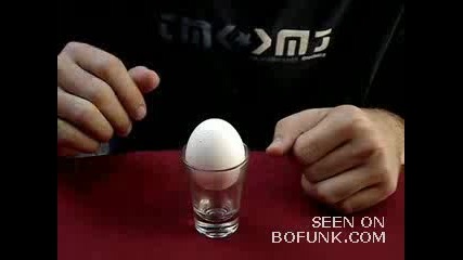 Интересни Трикове С Яйце И Чаша