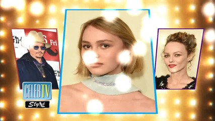 Lily-Rose Depp and Mom Vanessa Paradis Look Exactly Alike!