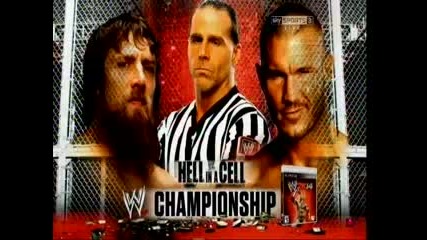 Daniel Brayan vs. Randy Orton мач за титлата на федерацията с спец. гост съдия ( Shawn Michaels )