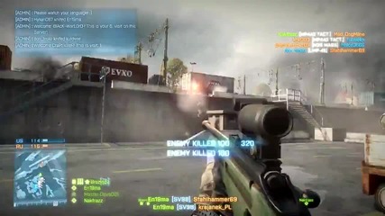 Battlefield 3 Hardcore Tdm - Sv98 - Sniper Pc Gameplay