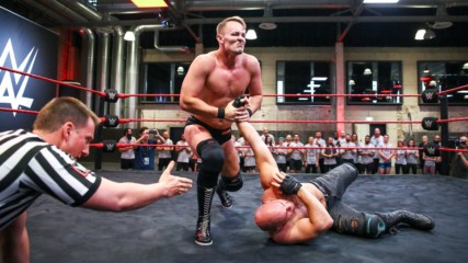 Fabian Aichner vs. Marcel Barthel - WWE Germany Tryout 2018, Cologne (Full Match)