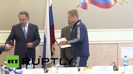 Russia: Under-19 football rewarded by Sports Ministry for silver at Euros