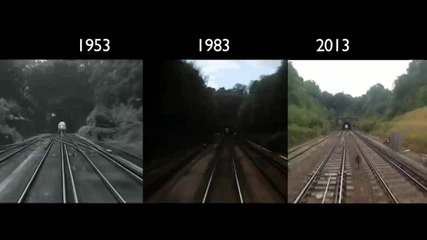 Как изглежда едно и също пътуване през 1953,1983 и 2013г.