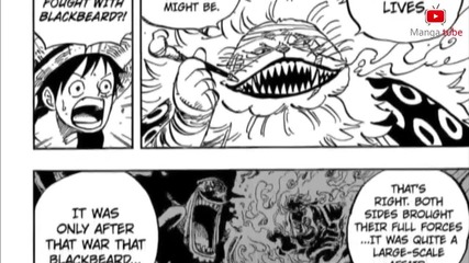One Piece Manga - 820 Dog and Cat Have a History